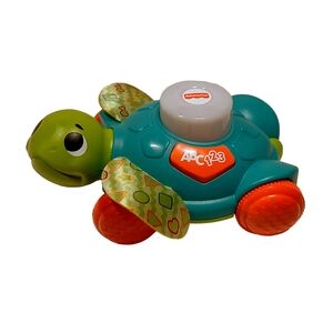 fisher-price ABC-123 LINKIMALS Sit-to-Crawl Light-up Singing Musical Sea Turtle